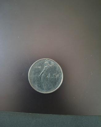 50 Lire del 1978 rara. 