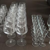 42 bicchieri in vetro