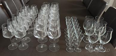 42 bicchieri in vetro