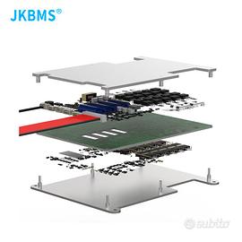 BMS Smart 1A Balance 4-8S 100A Batterie Litio 