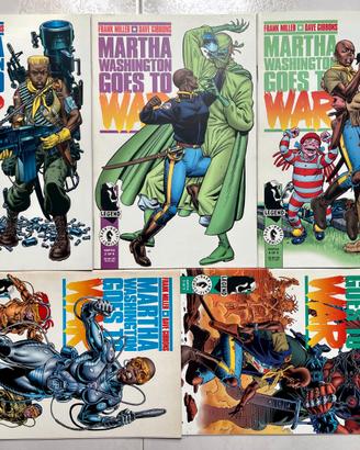 fumetto martha washington goes to war