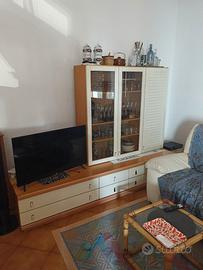 Mobile TV con vetrinetta anni 70