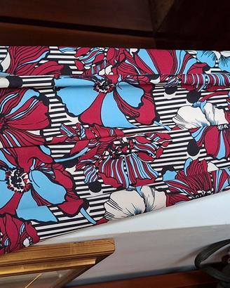 Pantaloni donna nuovi, motivo a fiori