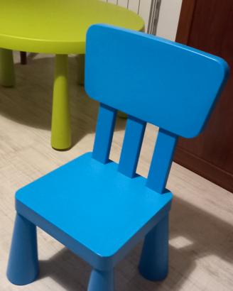 Sedia Ikea per bambini in plastica