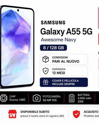 Samsung Galaxy A55 5G Awesome Navy 8/128 GB