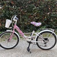 Bici bambina da circa 6 a 8 anni