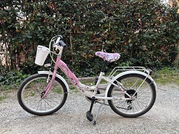 Bici bambina da circa 6 a 8 anni