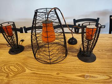 Lampadario e abat jour coordinate