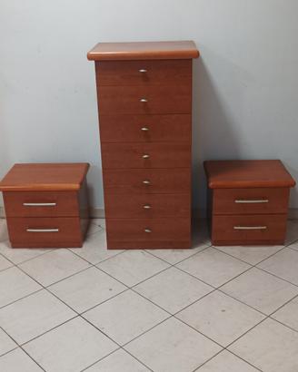 settimino e due comodini 
