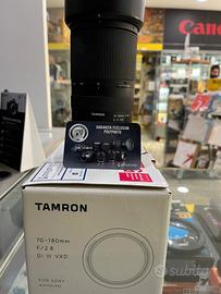 Tamron 70-180mm f/2,8 Di III VXD Sony E Mount