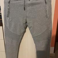 Pantalone Clayton caldo cotone grigio taglia M