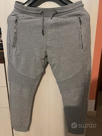 Pantalone Clayton caldo cotone grigio taglia M