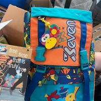 Zaino scuola Seven kid nuovo con cartellino