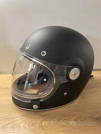 Casco integrale cafe racer vintage