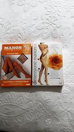 Calze nuove Manon riposanti misura IV 70 den.