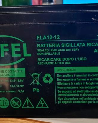 Batteria 12v ricaricabile