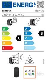 Fortuna EcoPlus 2 4S 225/40R18 92W XL BSW M+S 3PMS