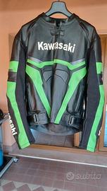 Tuta in pelle divisibile kawasaki