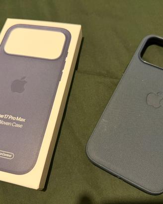 Cover Iphone 17 pro Max Techwoven blue