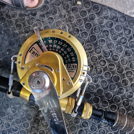 Mulinelli e canne per grossi tonni