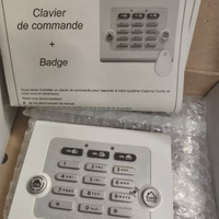 Tastierino allarme SOMFY con badge 2401241B