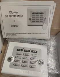 Tastierino allarme SOMFY con badge 2401241B