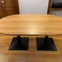 Set 8 tavoli in rovere massello