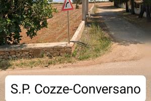 S.p. cozze-conversano terreno edificabile