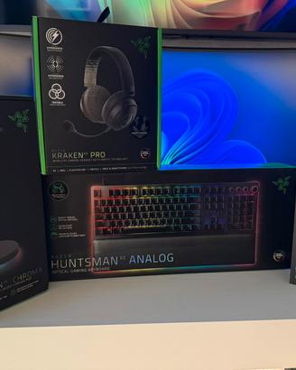 razer mouse/tastiera/cuffie