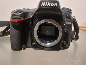 Nikon d600 funzionante con  firmware 610