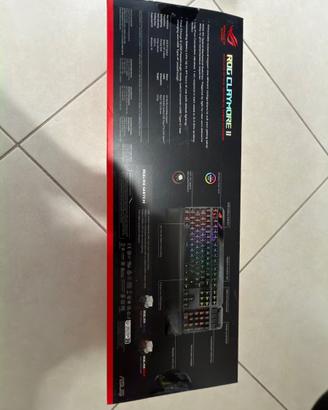 Tastiera Gaming Rog Claymore II