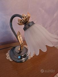 2 lampade da comodino vintage anni 60
