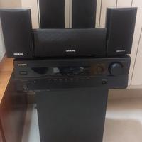 sintoamplificatore   5.1 con subwoofer e 5 sa