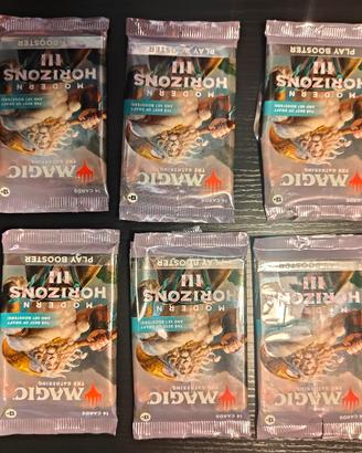 lotto 6 pacchetti modern horizons 3 mh3
