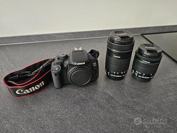Canon Eos 700D + 18-55 e 55-250 