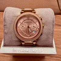 Michael Kors MK5896 rosé con cristalli e box