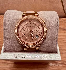Michael Kors MK5896 rosé con cristalli e box