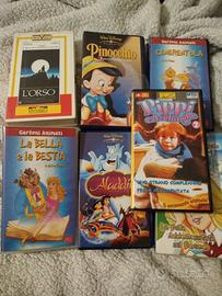 VHS film/cartoni animati per bambini