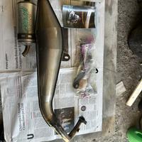 Marmitta proma podium piaggio Gilera