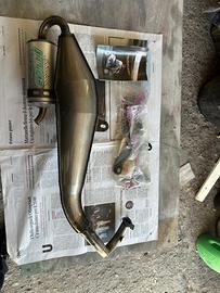 Marmitta proma podium piaggio Gilera