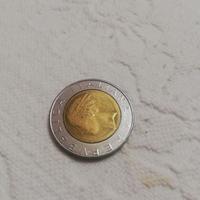 500 Lire Bimetallica 1985 Firma Piccola