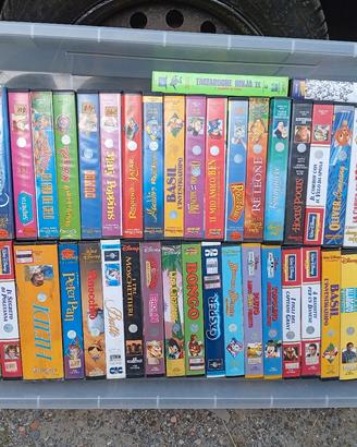 video cassette Disney originali
