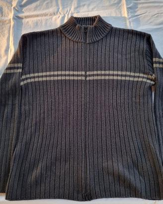 Maglione con cerniera Henry Harrods TG XXL