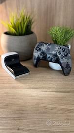 Controller Joystick Mimetica Grey PS5 con stand