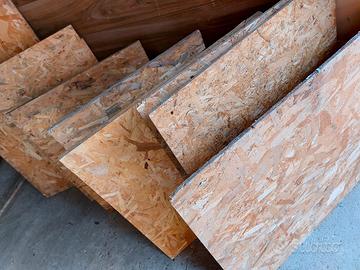 8 pannelli osb , quadri é non