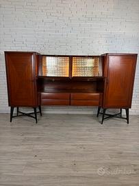 Credenza bar in palissandro – Italia, anni ’50