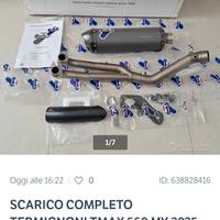 scarico più collettori termignoni Tmax 560