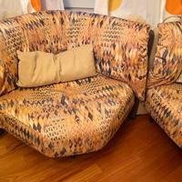 N 3 Poltrone Cassina con fodera Missoni