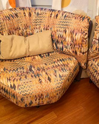 N 3 Poltrone Cassina con fodera Missoni