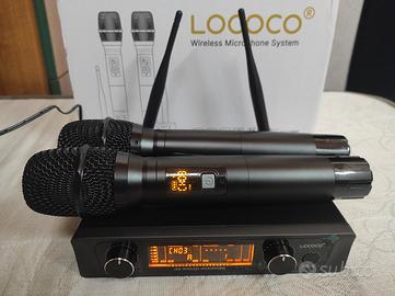 Set Radiomicrofoni UHF Dinamici NUOVI